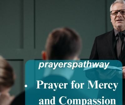 Prayer for Mercy and Compassion