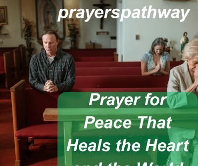Prayer for Peace That Heals the Heart and the World