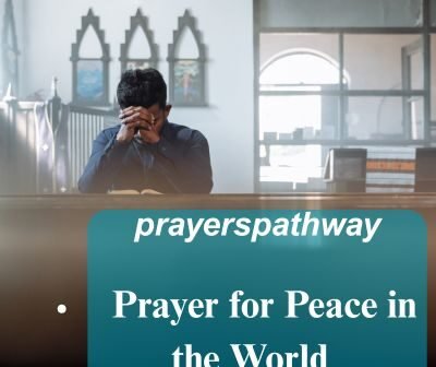 Prayer for Peace in the World