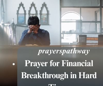 Prayer for Financial Breakthrough in Hard Times