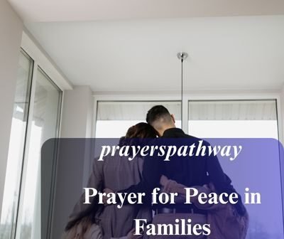 Prayer for Peace in Families