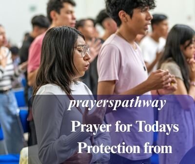 Prayer for Today Protection from Temptation