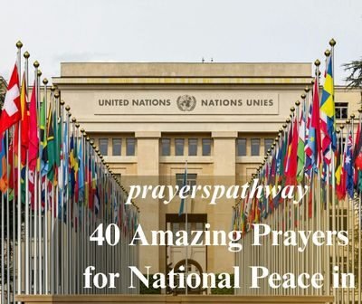 Amazing Prayers for National Peace in USA