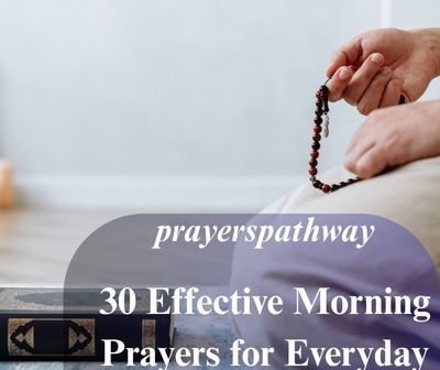 Effective Morning Prayers for Everyday