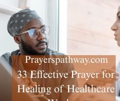 Effective Prayer for Healing of Healthcare Workers