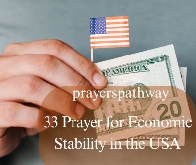 Prayer for Economic Stability in the USA