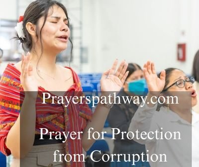 Prayer for Protection from Corruption