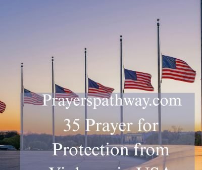 Prayer for Protection from Violence in USA