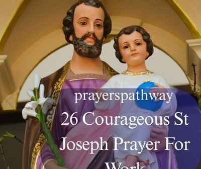 St Joseph Prayer For Work