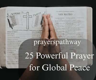 Powerful Prayer for Global Peace