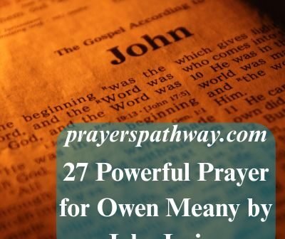 Powerful Prayer for Owen Meany by John Irving